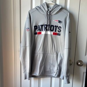 Nike/NFL Patriots Gray Hoodie